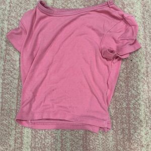 Zara Pink Short Sleeve Tee